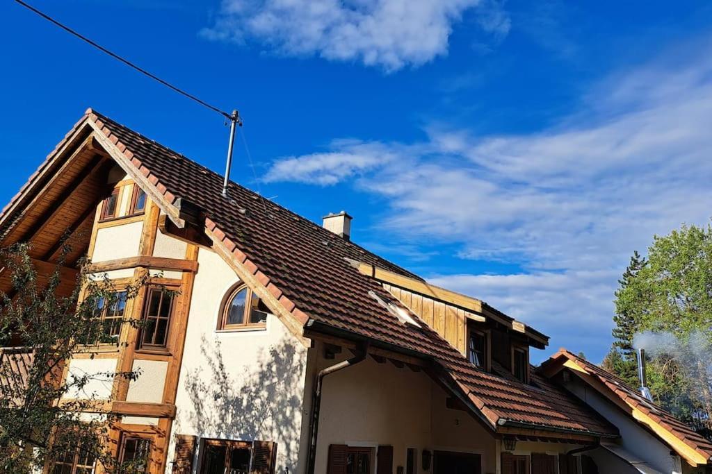 Gemuetliche Waldrandlage In Badenweiler Sehringen Ferienwohnung エクステリア 写真